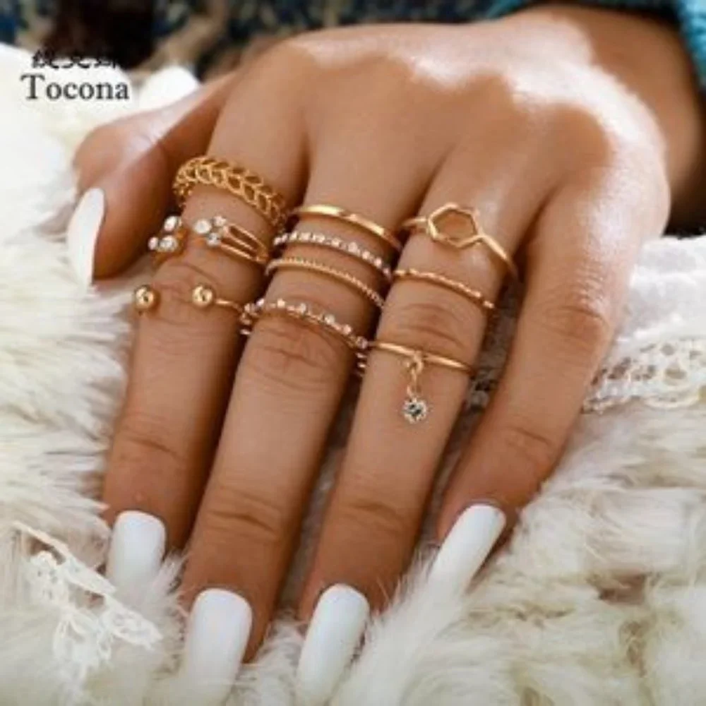 NEW! Rings.8pcs/set. - Picture 1 of 5